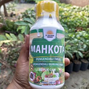 Pupuk cair MAHKOTA pengendali tikus burung padi di sawah 500 ml