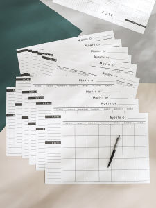 Note Paper Month Plan List to-Do List This Desk Good Stuff Notepad Memo Daily to-Do List