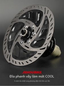 Siêu Nhẹ Đường Núi Phanh Xe Đạp Đĩa 140 160 Mm 6 Chân Tản Nhiệt Má Phanh Đi Xe Đạp Thiết Bị Xe Đạp Các Bộ Phận