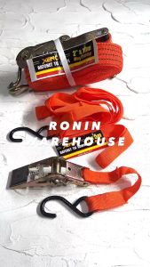 Tali Pengikat Muatan Barang Rachet Tie Down Cargo Lashing 5/10m XENON