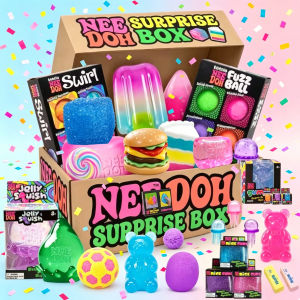 Pieces Assorted Surprise Blind Box Slow Rebound Squeeze Fidget Toy Stress Relief Sensory Play Birthday Party Surprise Gift