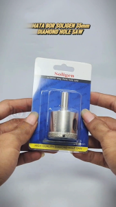 SOLIGEN Mata Bor Diamond Hole Saw 35mm / Mata Bor Kaca Keramik Granit Marmer Soligen 35mm Kuat Awet Tajam Presisi