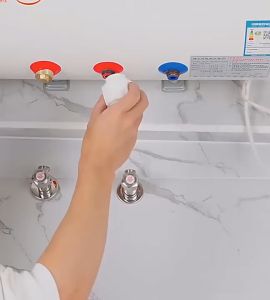 01 Van chống giật bình nóng lạnh thế hệ mới với đầu ren bằng đồng D20mm không cần dùng điện