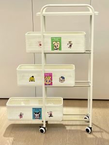 FULINSI | Slidable Refrigerator Side Gap Organizer Shelf