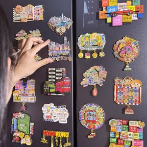 Creative 3D Victoria Harbor Fridge Magnet