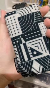 Dompet kunci STNK Gantungan Kunci Mobil Motor Model Lipat Buku Waterproof Sublim Motif