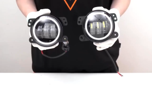3.5inch LED Fog Lights For Toyota Nissan Mitsubishi 60W Amber Yellow CREE Led Chips Offroad Driving Fog Lights Drl Jeep Wrangler JK JL Car Motorcycle【Auto parts COD】