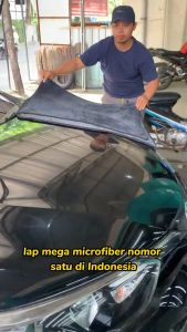 MOORMILES - MEGA MICROFIBER | LAP MICROFIBER JUMBO LAP PENGERING CUCI MOBIL