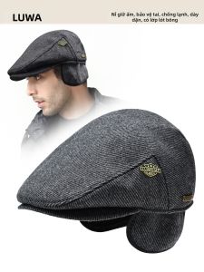 LUWA | Mũ Beret Phong Cách Retro Ấm Áp cho Người Già