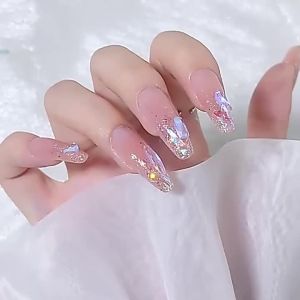 100Pcs Mix Rhinestone Crystal AB Charm Luxury Nail Art Flatback Gems for 3D Decorations Glitter Manicure Nail Gems DIY 2021