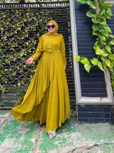 REALPICT COD GAMIS CASUAL KODE 05 BAHAN CERUTY LD 110 PB 140 TERBARU TERMURAH BEST SELLER TANGAN PERTAMA KONVEKSI TERIMA SERAGAMAN