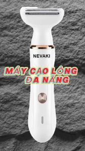 Máy cạo lông tẩy lông 4 trong 1 máy cạo lông vùng kín cạo lông mặt cạo lông bikini dao cạo lông Nevaki
