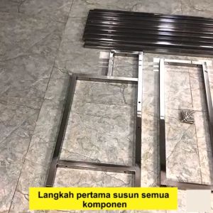 Rak Tanaman Stainless Steel & Rak Bunga Serbaguna: Desain Modern dan Fungsi
