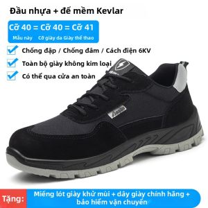 Giày Bảo Hộ Chống Đâm Thủng Đầu Gang Có Cách Nhiệt