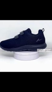 FIURI - Ando - BSC 21 VELCRO 29-38 FULL HITAM - Sepatu Kets Pria - Sneakers Pria - Sepatu Olahraga Sport Pria - Sepatu Casual - Sepatu Jogging Lari Fitness Gym Senam Pria - Sepatu Anak Laki-Laki Cowok - Sepatu Sekolah Bertali SD SMP SMA