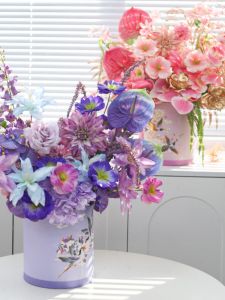 New Year Decorative Crow Holding Bucket Fortune Bucket Fresh Flower Arrangement Bucket Fashion Creative Living Room Decor