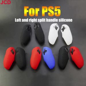 JCD 1pair For PS5 Split Silicone Case Sleeve With Antiskid Particles For PS5 Controller Cover Skin Silicone Case