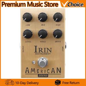 IRIN | IRIN AN-34 American Effect Sound AMP Simulator Pedal of FD 57 Deluxe Amplifier from Clean to Overdrive Sound for Guitar Parts
