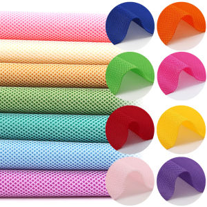 3D Air Mesh Sandwich Hollow Breathable Fabric Inter Layer for Sewing Bags Car Seat Covers Office Chair Cushions Pillow Bed Sheet