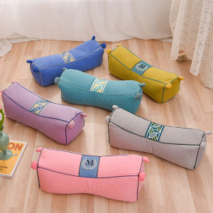 Buckwheat Pillow Chinese Style Retro Washed Cotton Pillowcase Adult Improve Sleeping Cervical Support High Pillow Single Xiaomi Shell Pillow Core