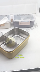 750ml Lunch Box Collapsible Compartment Stainless Steel Container