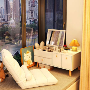 Modern Simple Storage Vanity Table