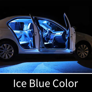 For Hyundai KONA 2016 2017 2018 2019 2020 2021 2022 EV 12PCS Car LED Bulb Interior Dome Reading Lamp License Plate Trunk Light