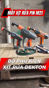 Bộ phụ kiện chuyên dụng DEKTON cho anh em vệ sinh máy lạnh lắp vào máy rửa xe M21-SRX1406PROMAX & M21-SRX775PRO