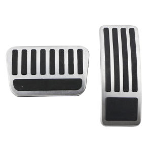Stainless Steel Car Pedals Covers for BYD Atto 3 Atto3 2022-2025 Accelerator Gas Brake Pedal Pads Interior Accessories