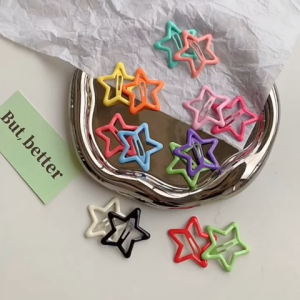 50Pcs Jepit Rambut Bintang Dopamin Aesthetic Korea Jepitan Rambut Anak