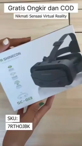 COD Shinecon VR Box IMAX Giant Screen Virtual Reality Glasses kacamata 3D semua hp - SC-G15