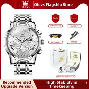 OLEVS | Mens Waterproof Business Mechanical Watch