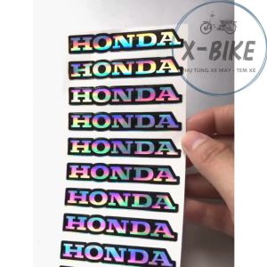 Logo Chữ HONDA Nổi Dẻo Dạ & Màu Loại Tốt