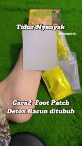 Kinoki Gold Detox Kaki New Packing 1 bungkus isi 10 pcs
