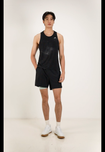 Skechers Men Running Performance Shorts - SP325M325-0018  Lelaki