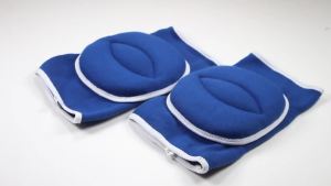 1 Pair Sports Compression Knee Pads Elastic Knee Protector Thickened Sponge Knee Brace Support for Dancing Workout Training Yoga