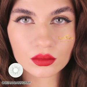 【Maruko lens】OCEAN/AURORA Series 1 pair Colored Contact lens Big Eyes 14.2mm Yearly use Contact lenses with Free Case