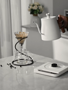 [UK Standard] Smart temperature control hand brewing kettle coffee hot water kettle set fine mouth temperature control constant temperature tea brewing special kettle electric kettle