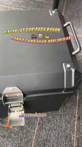 45L Motorcycle Trunk large capacity general electric scooter rear tailbox take-out box Universal Waterproof Motorcycle Trunk Black Motorcycle Accessory 45L摩托车尾箱
