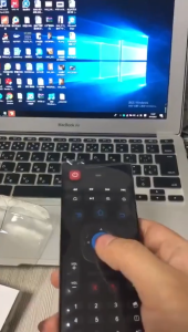 Điều Khiển Từ Xa KM900 Chuột Bay Có Giọng Nói không dây kết nối usb cho tv box smart tv đa năng