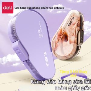 deli | Invisible High Capacity Replenishable Core Aesthetic Correction Tape