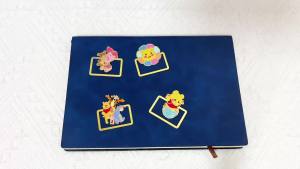 Bandai | Winnie Tigger Pooh Kim Loại Bookmark Thiết Kế Hình Học Đọc Sách Học Tập Văn Phòng Phụ Kiện Giáng Sinh Quà Tặng Sinh Nhật Cho Người Hâm Mộ