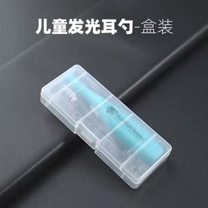 Tonsil Stone Remover Tool LED Light Earpick Stainless Steel Earwax Remover 3 Tips Irrigator Clean Ear Care Wax Cleaning Tools