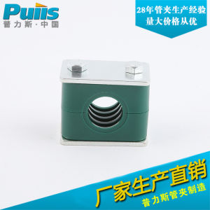 Lightweight Plastic Hydraulic Pipe Clamp TLPG3 Series Single Tube Holder Pipe Fixation Clip Marine Grade Galvanized Surface