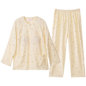 JINLANTING | Easy to Put On and Take Off Patient Gown with Chest Pad