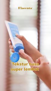 FLACENTA Face Wash With Goat Milk Double Moisturizing Facial Wash 100g