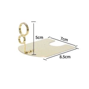 Basi Table Menu Stand Price Tag Holder Penjepit Memo Stand Card Holder Untuk Toko Roti Restoran