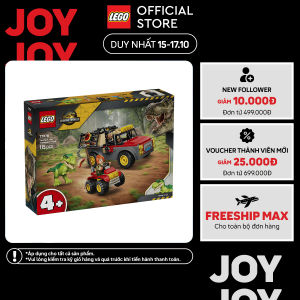 LEGO JURASSIC 77978 Đồ Chơi Lắp Ráp Xe Tải Vận Chuyển Khủng Long T. Rex (115 Chi Tiết)