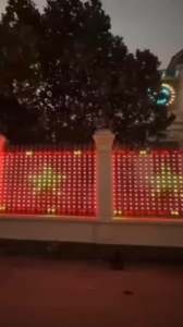 Đèn LED Lưới Lá Cờ Việt Nam Sao Vàng Phát Sáng Đỏ Vàng Rực Rỡ Trang Trí Nhà Cửa Sân Khấu Ngoài Trời