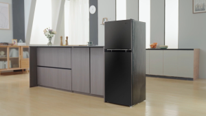 CHiQ 5 cu.ft. two door Refrigerator - CTM05DI & CTM05DB Silver Black Direct Cool Fridge Freezer energy saving Adjustable Shelves Huge freezer Low Noise 10 Years Compressor Warranty